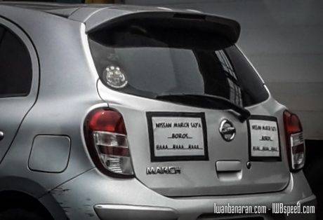 Nisaan March boros (2)