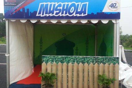 Mushola di Pos Jaga Yamaha 2014