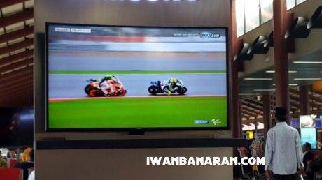 "Suasana bandara live Motogp"