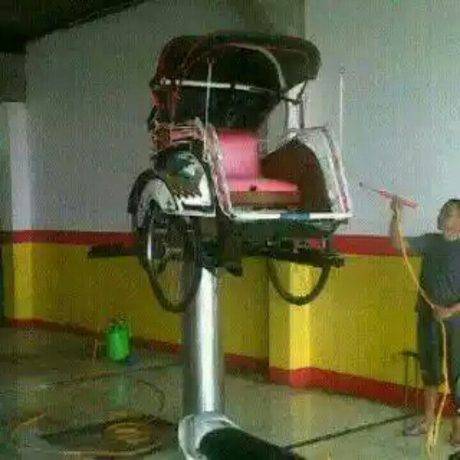 becak dicuci