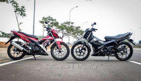 Sonic 150R vs Satria FU150 (10)