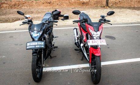 Sonic 150R vs Satria FU150 (6)