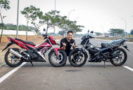 Sonic 150R vs Satria FU150 (9)