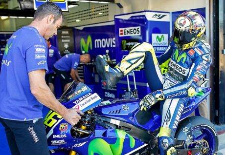 Valentino Rossi Valencia test 2015