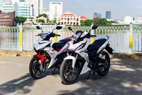 Komparasi fisik Yamaha MX King vs Honda Supra GTR150 (1)