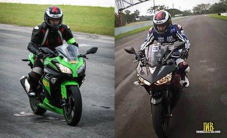ninja 250 vs r25