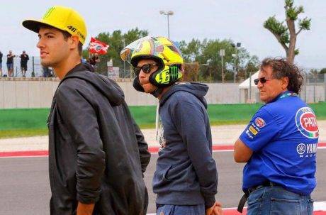 valentino Arai helmet
