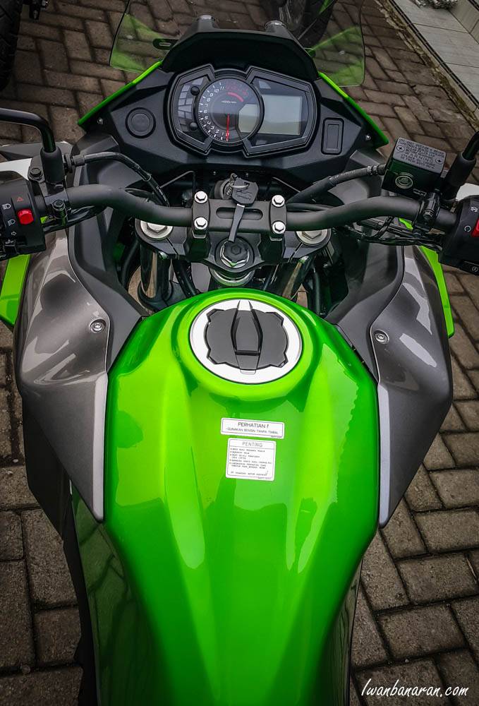 Bromo : Sekilas foto detil Kawasaki Versys-X250…….finishing menjadi nilai jual tak terkalahkan !