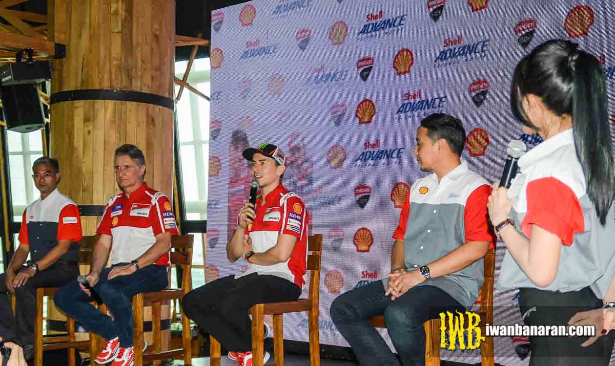 Datang ke Indonesia….Jorge Lorenzo percaya Ducati adalah mesin terkuat di Motogp !!