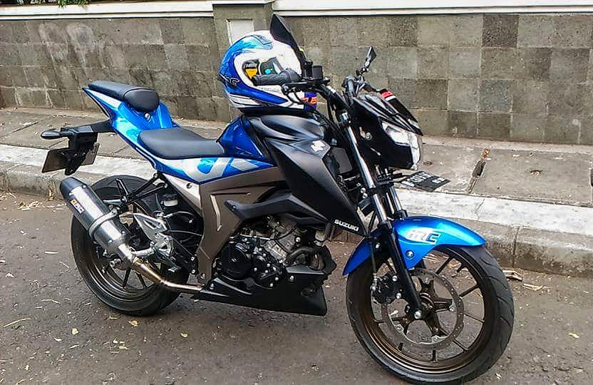 Ketika Suzuki GSXR150 diganti headlamp Satria FI…cakeppp !!. Berikut biayanya…
