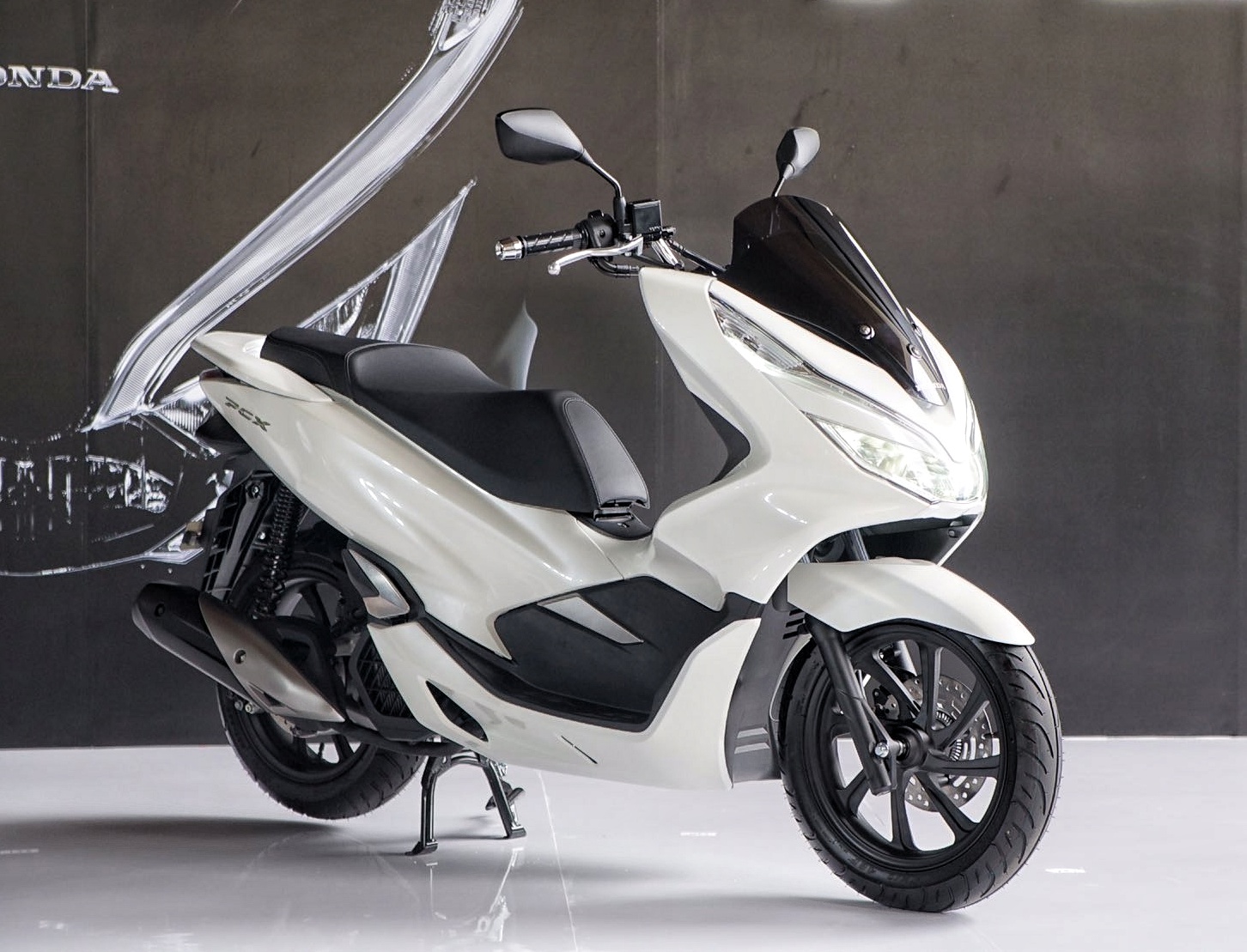 Nih dia sosok Honda new PCX150 lokal, harga 27 jutaan ! Sudah double diskbrake