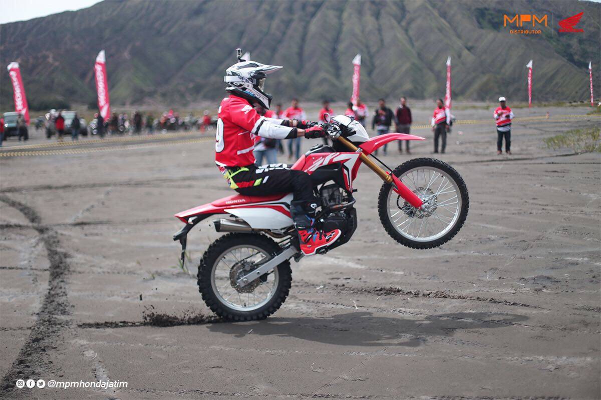 Honda CRF150L resmi mendarat di Jawa Timur !