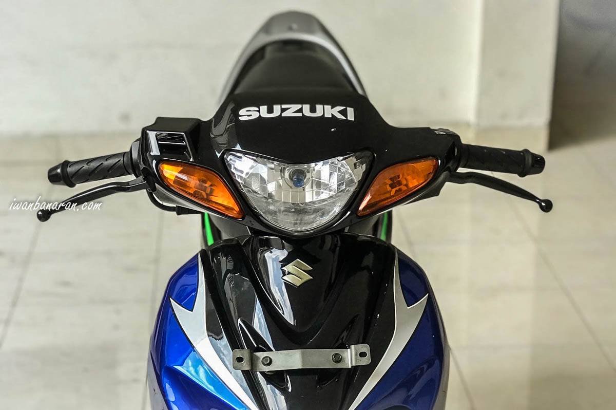 Nemu legendaris Suzuki Satria 120R 2-Tak masih seger kinyis-kinyis, kenthirrr kiii !!