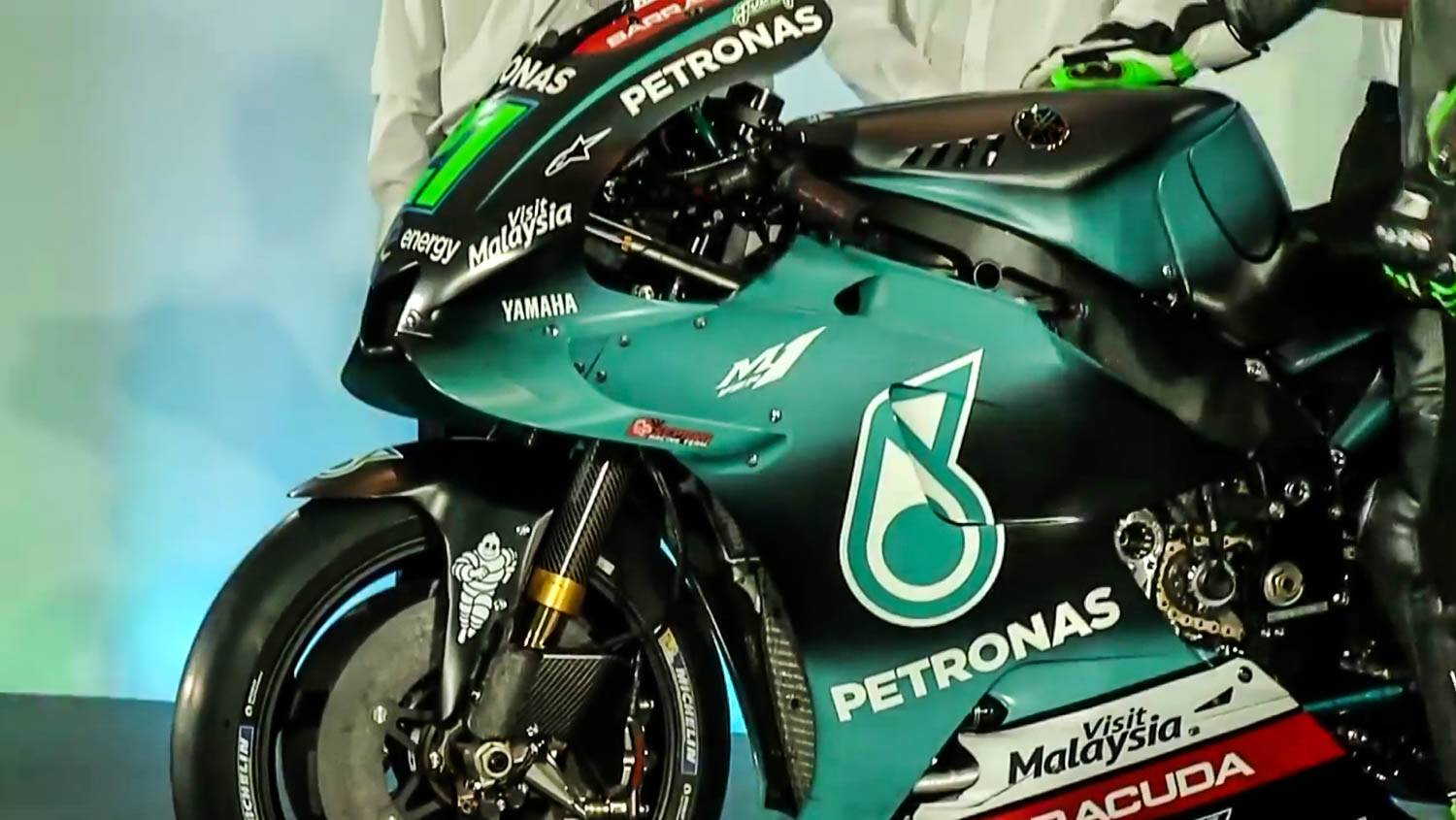 Breaking News : Petronas Yamaha SRT Motogp team resmi diluncurkan, ijoooo cakk !!