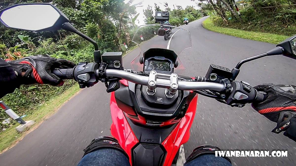 Impressi 189km turing nunggang Honda ADV-150 Bali, edian iritnya kebangetan !!