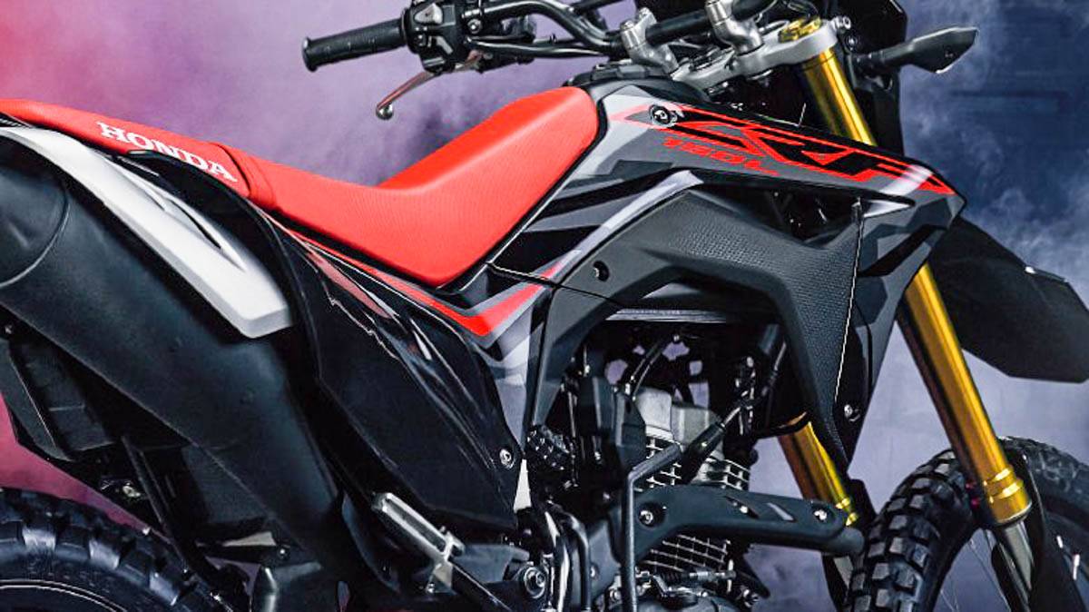 [Breaking news] Honda resmi rilis warna baru CRF150L versi 2020, wihh abu-abu cakk !!