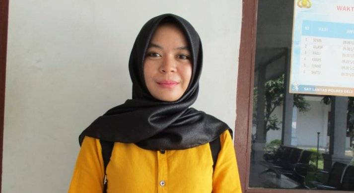 Bikin Geger, Lady biker ini sukses tangkap penjambret penunggang RX King !