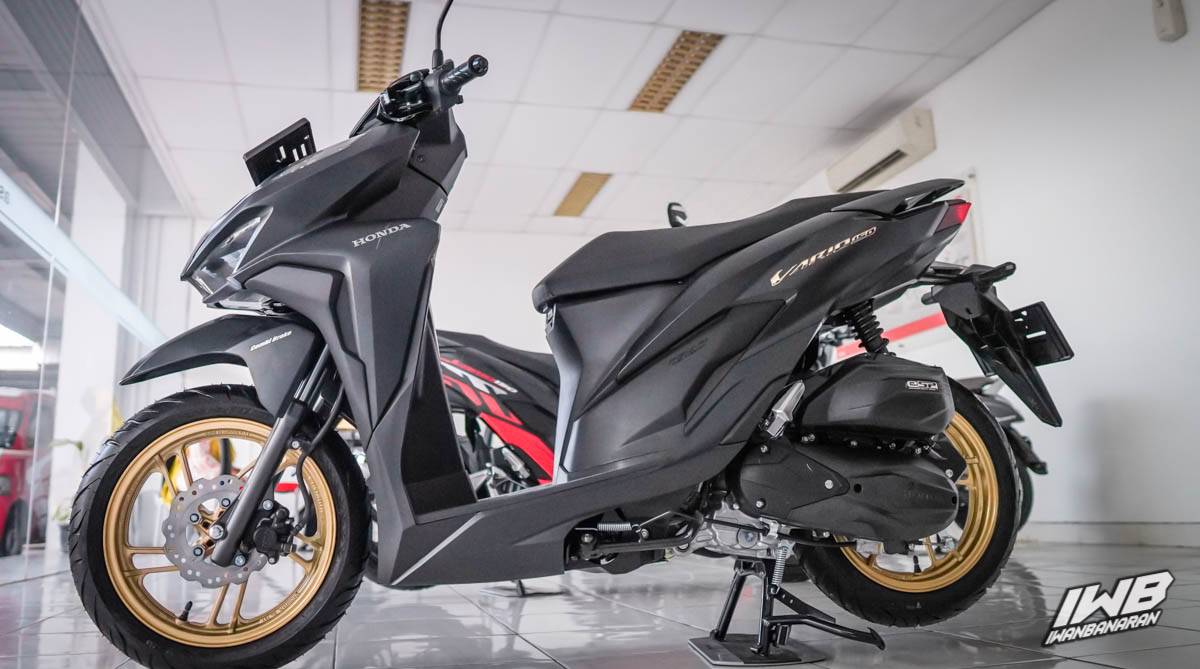 [Video & Mega Gallery] Honda New Vario 150 Black-Gold versi 2020, serem fansboy cakar-cakaran !!