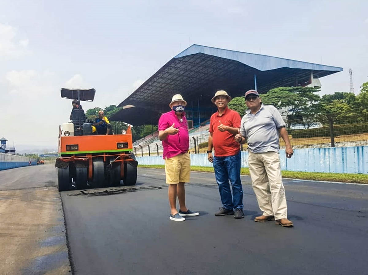 [Breaking News] Horeeee…..Sirkuit Sentul di Aspal ulang, akhirnya !!!!!