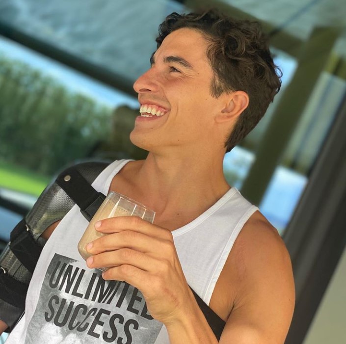Kabar terbaru Marc Marquez, geber fisik cak !!!