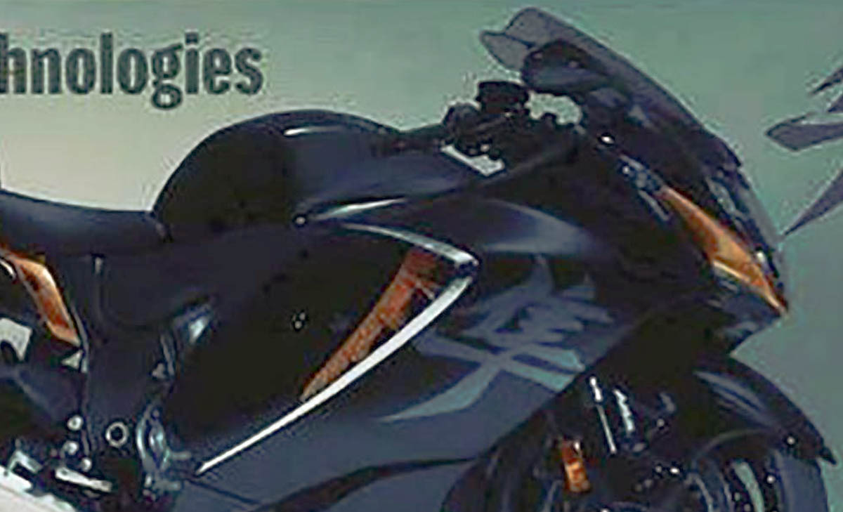 Terbongkar wajah asli New Suzuki Hayabusa 2021, knalpotnya gedeeeee !!!