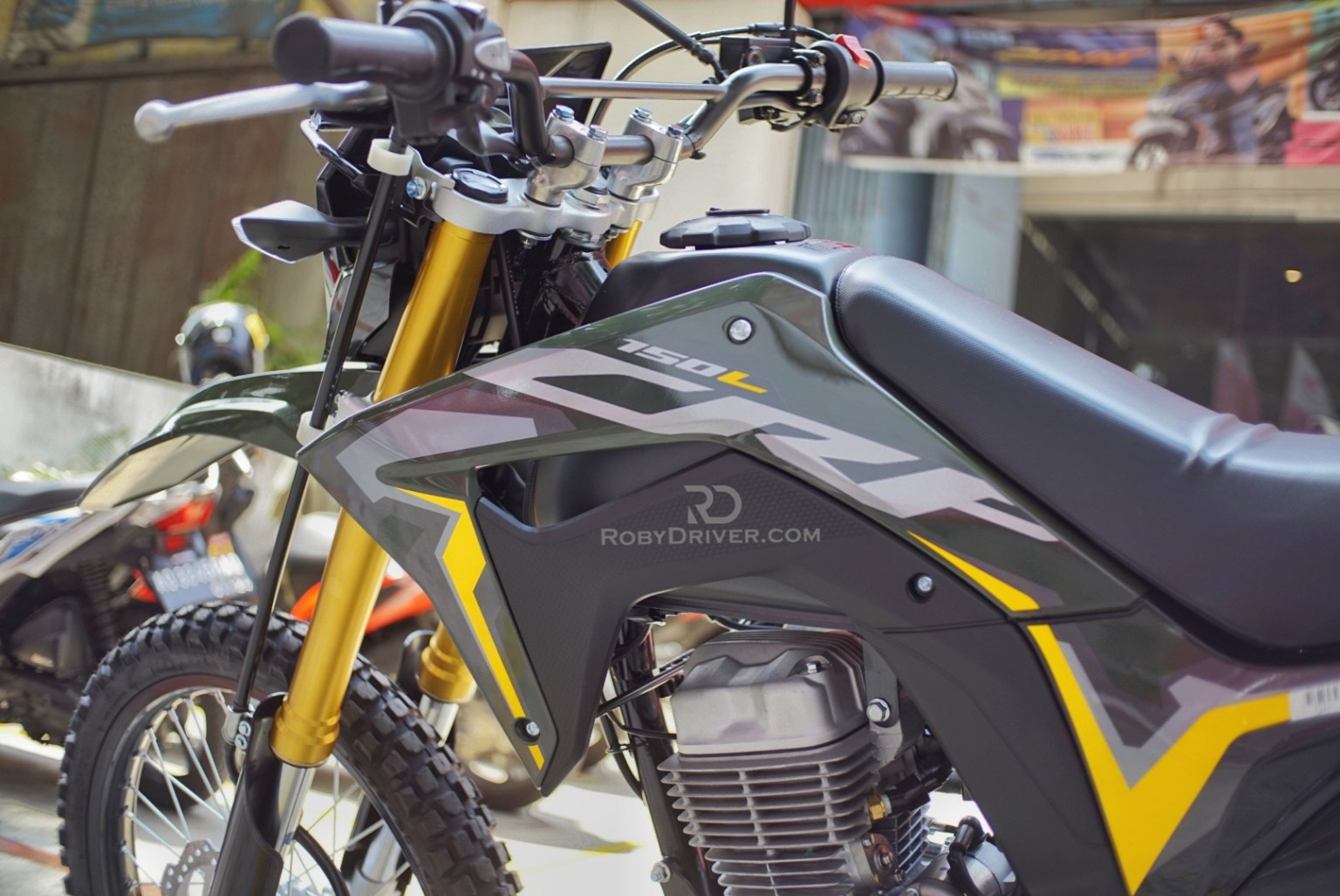 Mantap !! Honda New CRF150L terbaru sudah tebar pesona didealer Jateng !!
