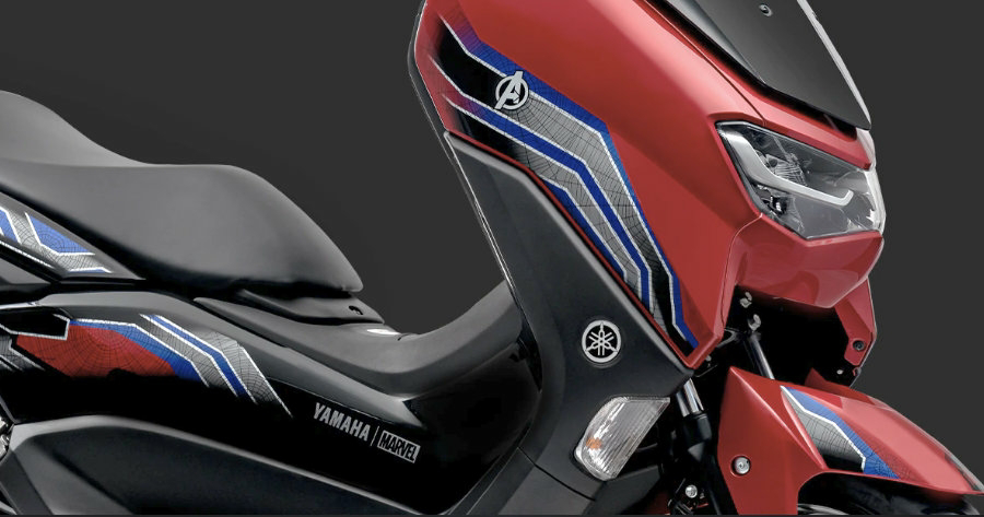 Heboh !!! Yamaha rilis Nmax 160 2022 Spiderman Edition, wowwww !!