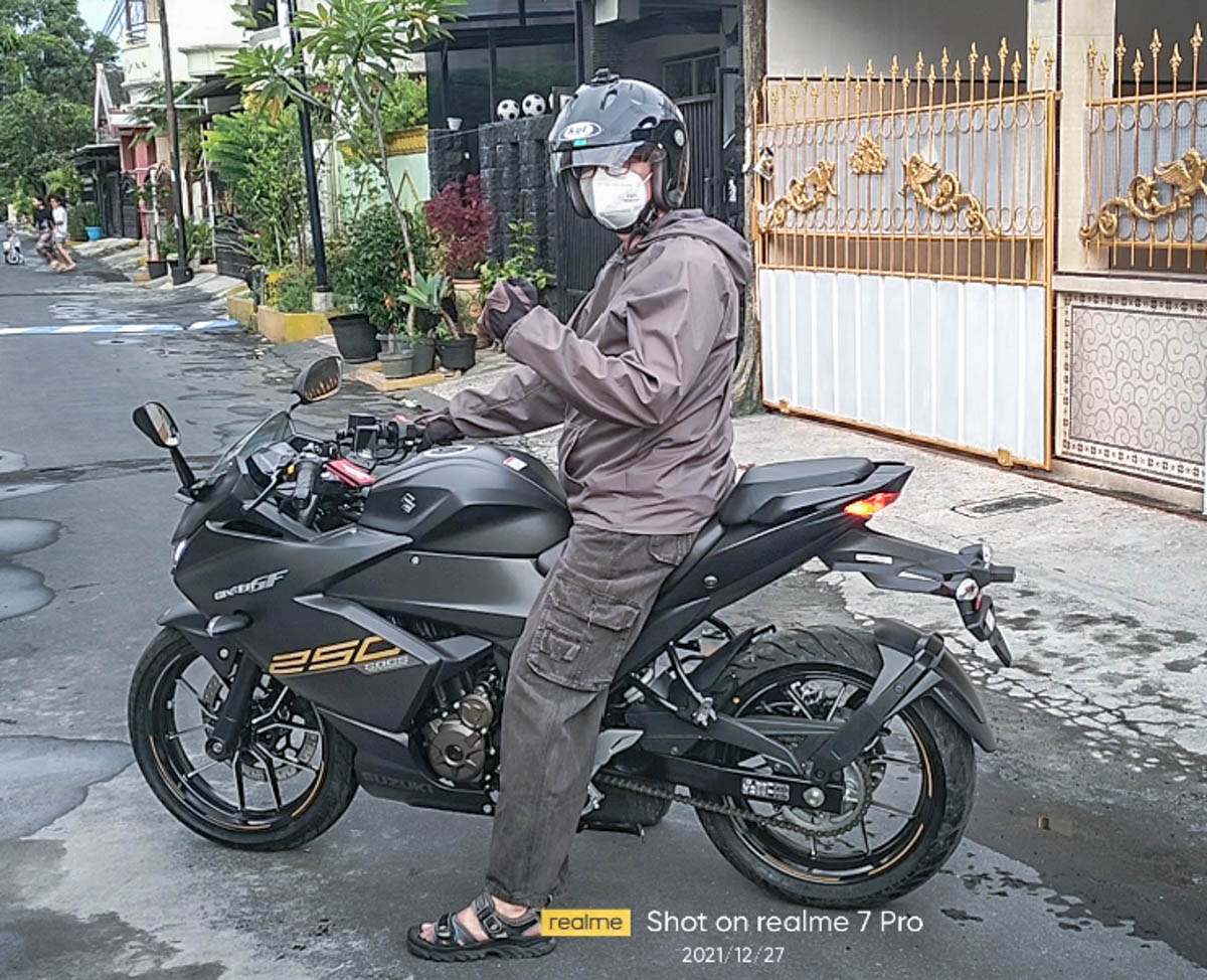 Dokterpun kesengsem Gixxer 250SF gara-gara IWB….wah keracunan !!?