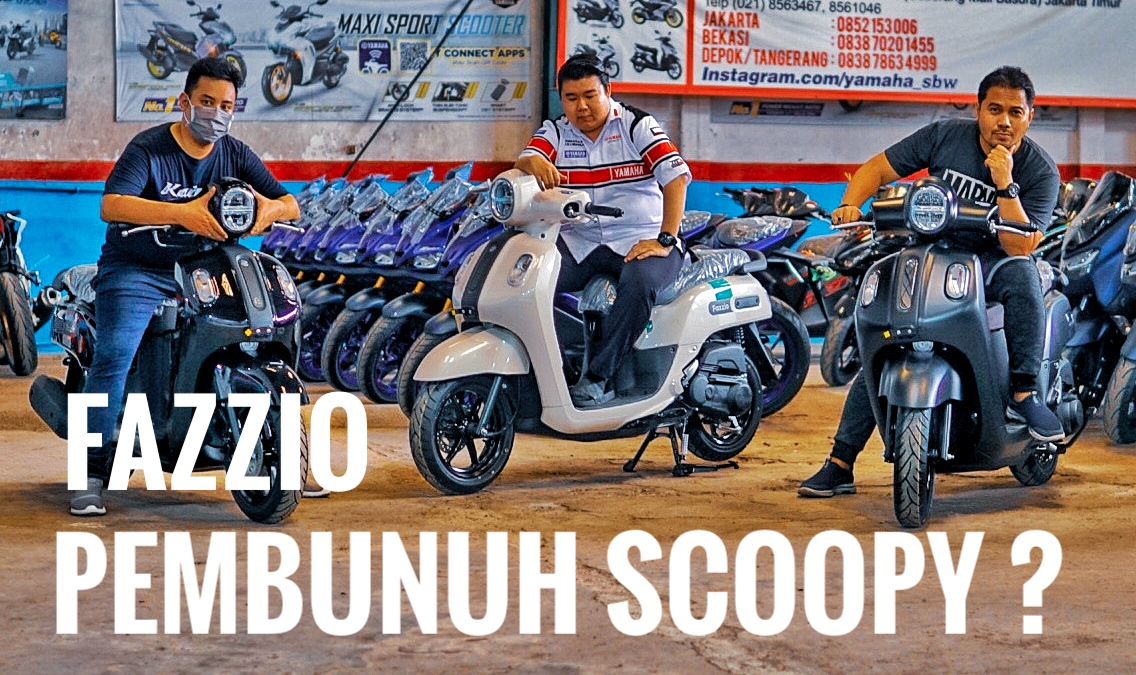 ” Akan terjadi open Fight antara Fazzio vs Scoopy…” seru cak Steven dealer Yamaha…