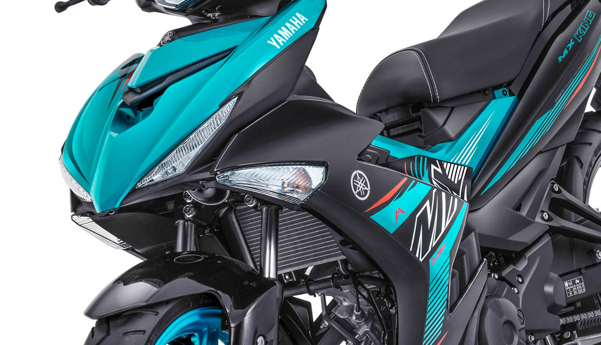 Gebrak Indonesia, Yamaha rilis New MX King versi 2022….waahh Cyan color cakk !!!