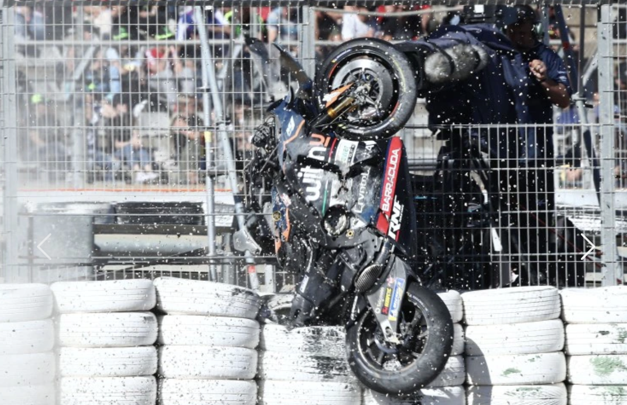 Daftar King of Crash Motogp 2022, Ternyata peringkat Marquez tergeser ? 😂..