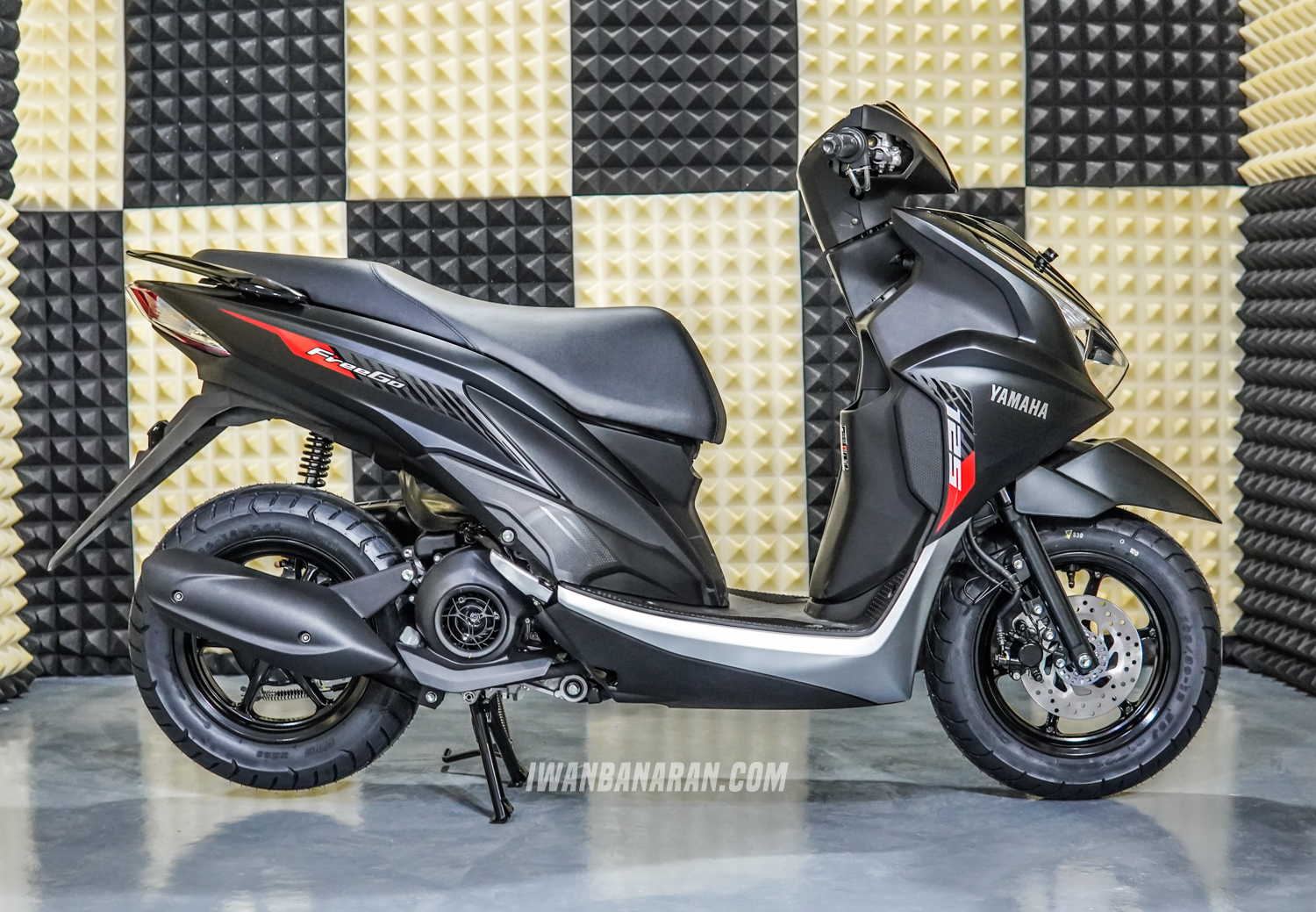 Mega Gallery Yamaha New Freego black doff 2023 sudah tiba didealer, langsung ada promo special !!