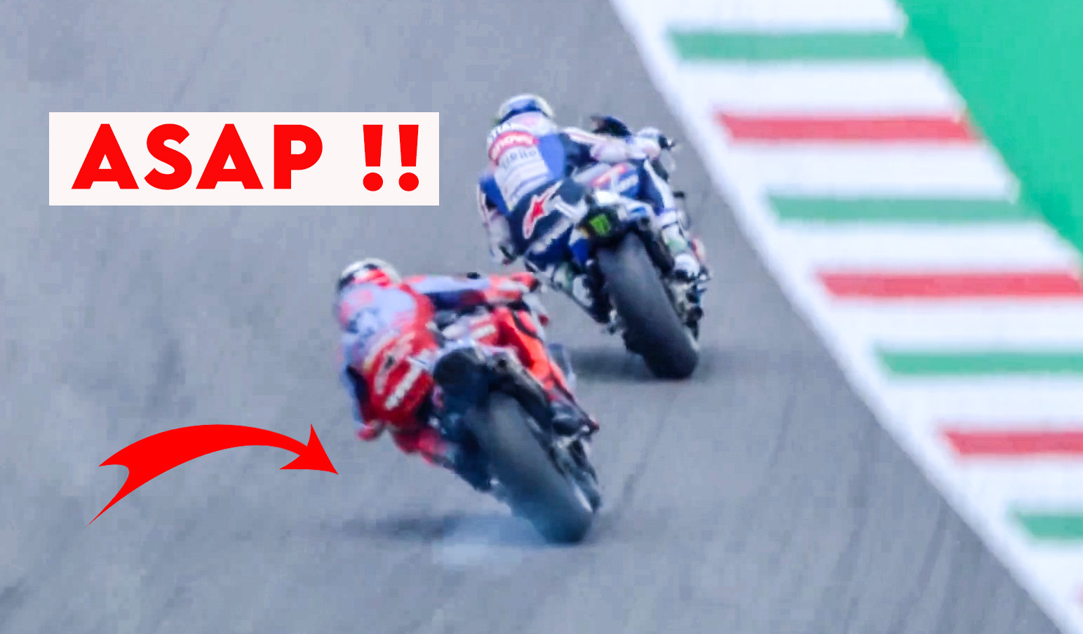 Terbongkar…penyebab Motor Marquez berasap di Mugello !!
