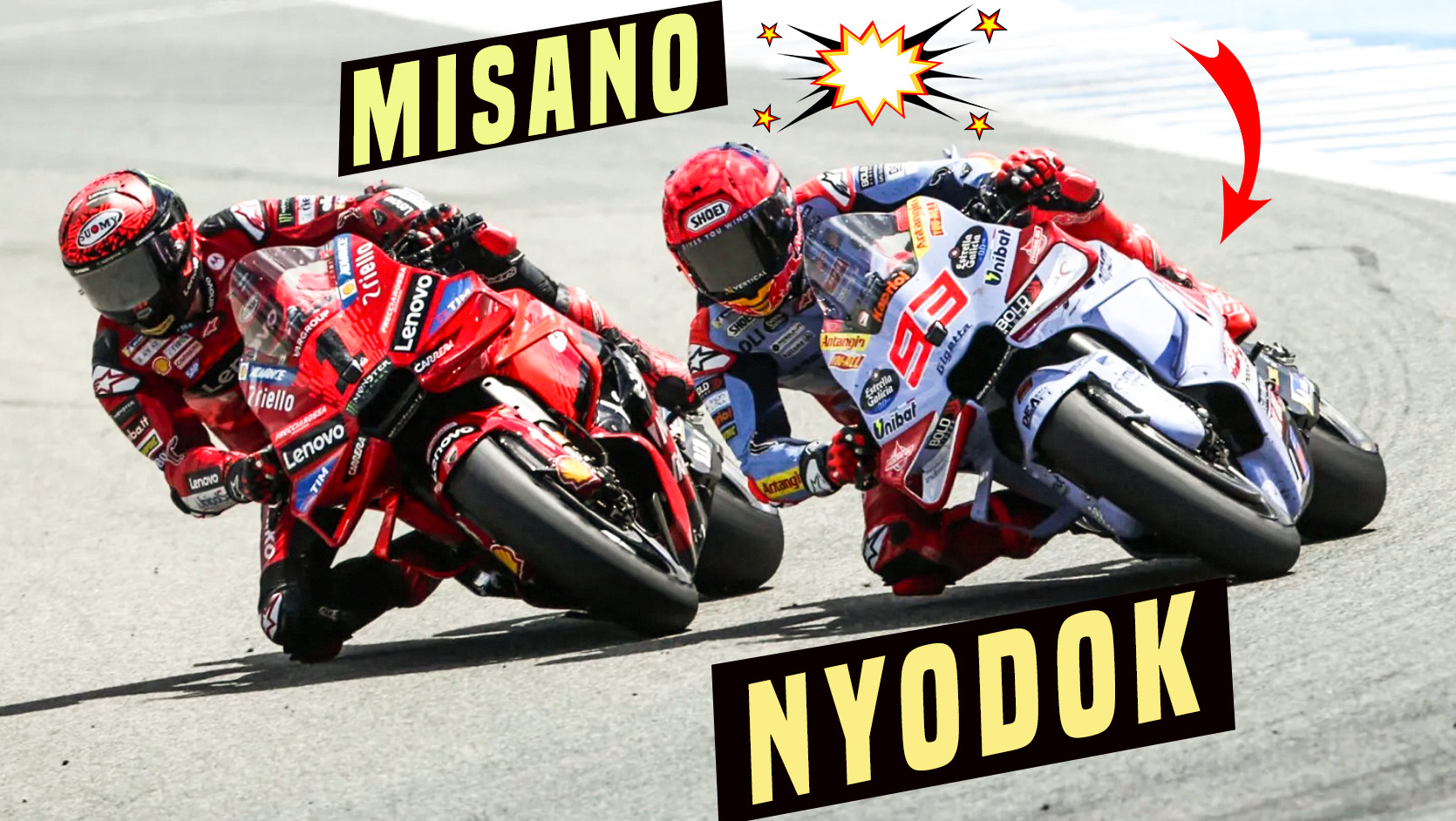 Misano 2024 : Pecco akhirnya Puji Marc Marquez….” Dia berani” !!