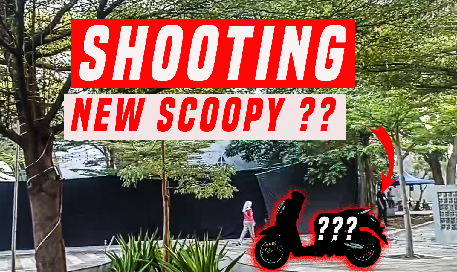 Gegerrr !! Kepergok AHM sedang Shooting New Scoopy 2025 ?? lho..berubah total ?