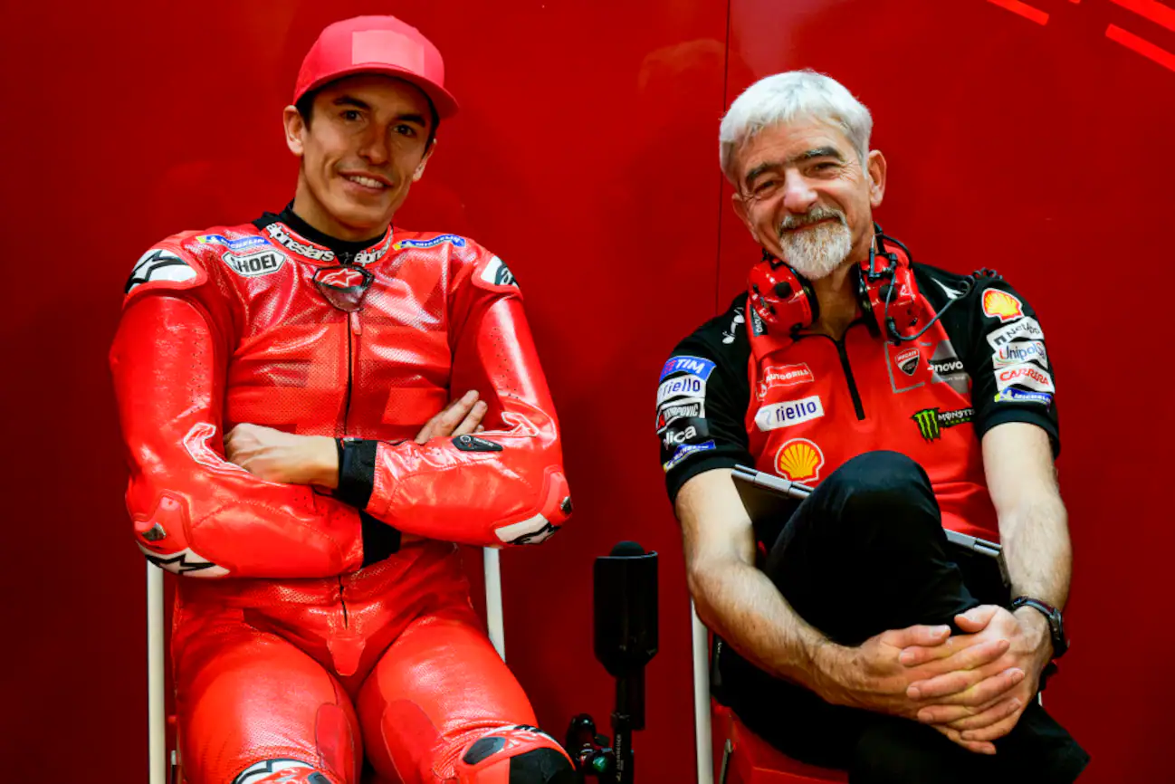 Gigi Dall’Igna akui sangat emosional melihat Marquez pakai baju merah !!