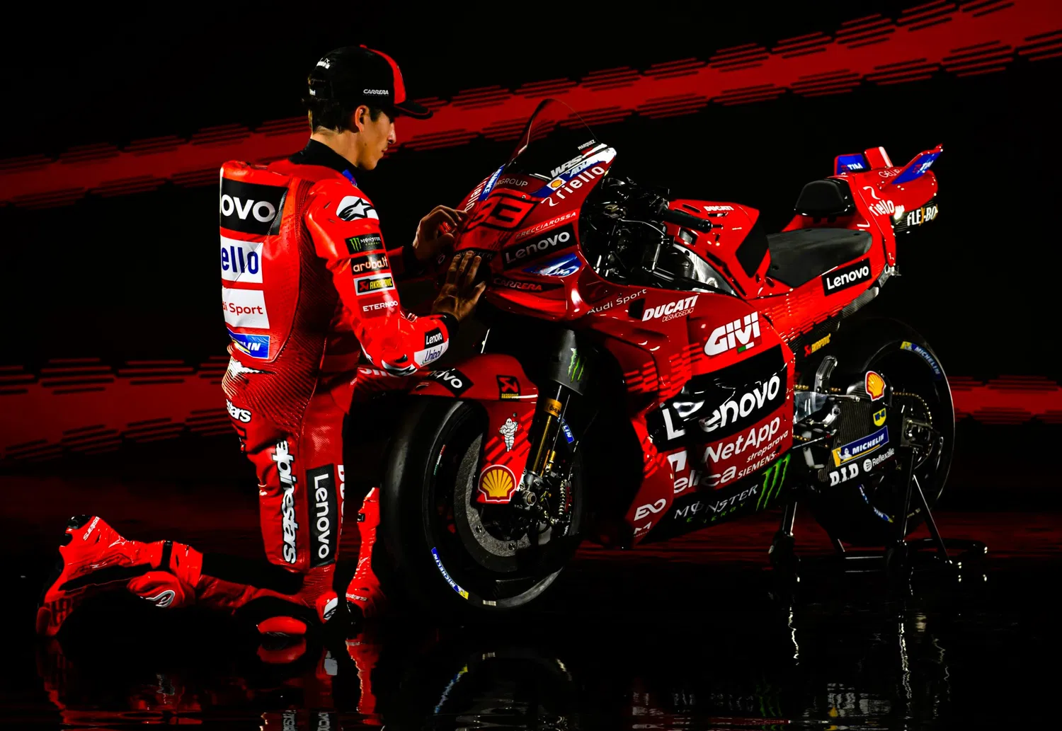 Hot !!…..Tantang Pecco, Target Marquez di 2025 adalah juara dunia !!!