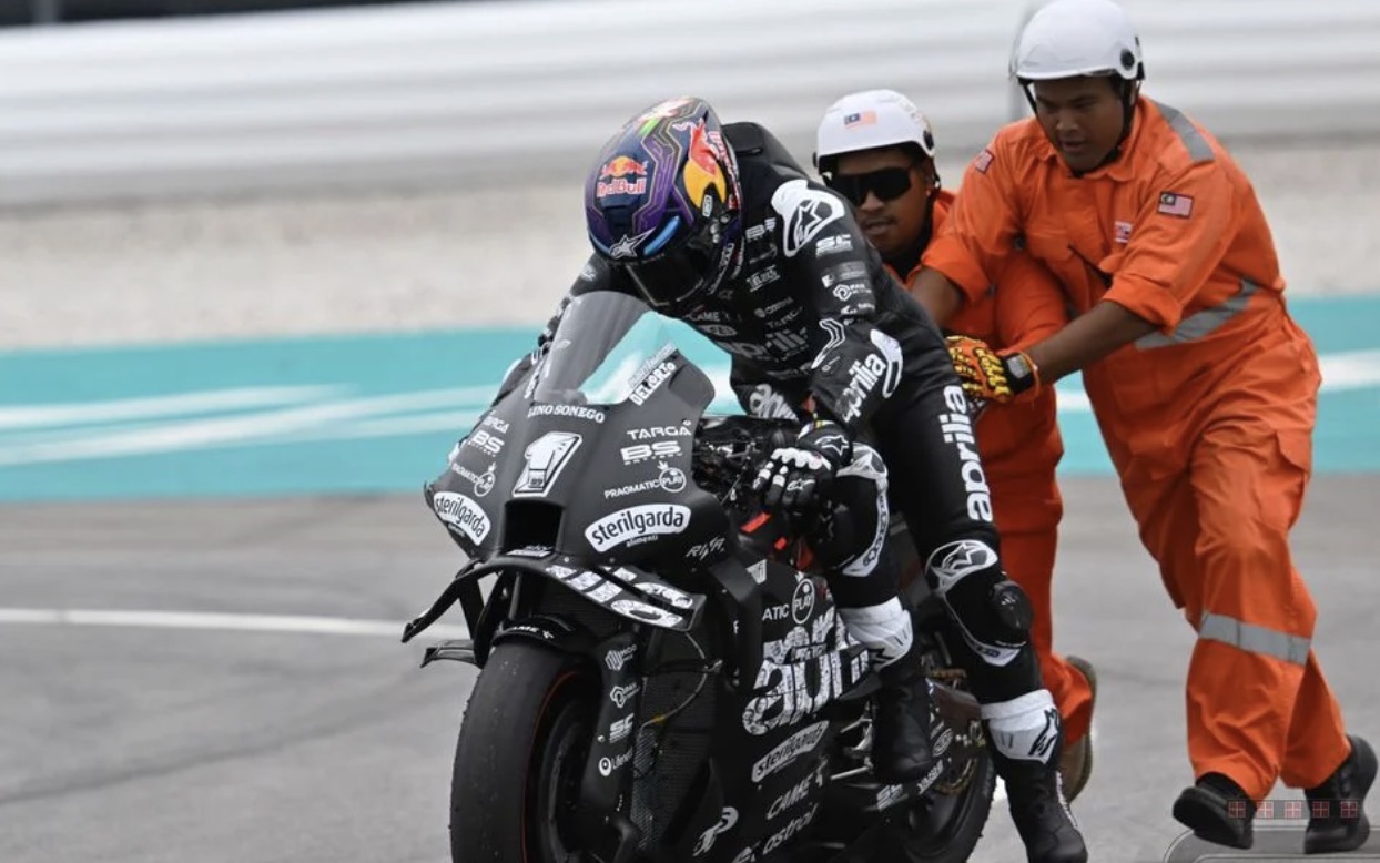 Breaking !! Martin absen Test Thailand….Aprilia kembali serang Michelin !!