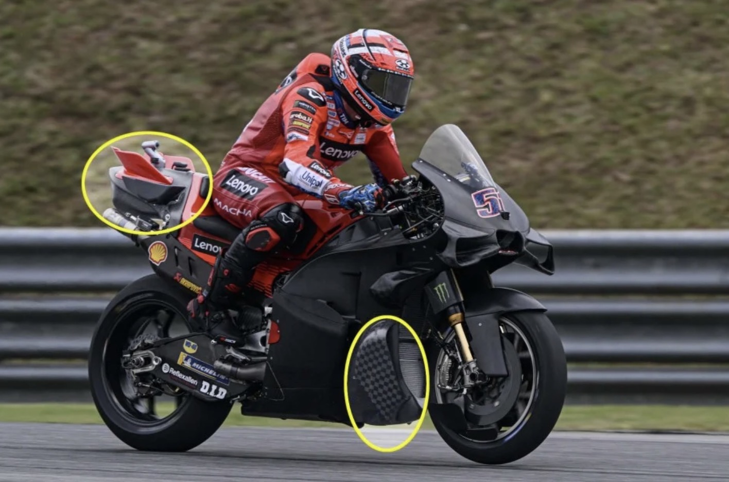 Test Shake down Sepang Day 2 : Kejutan…..Ducati jajal fairing baru !!