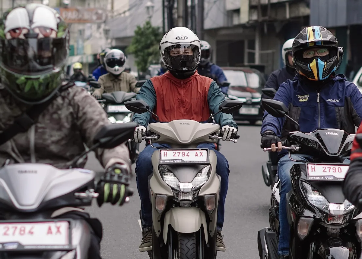 Turing Yamaha Gear…Gila 1 liter Tembus 74km !!