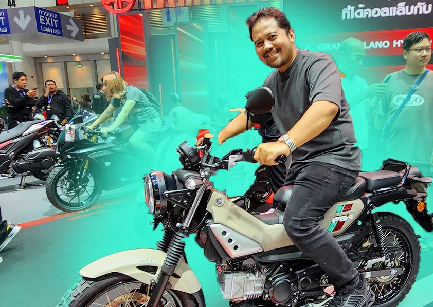 Ketemu New Yamaha PG-1…Bebek Rasa Tank !?