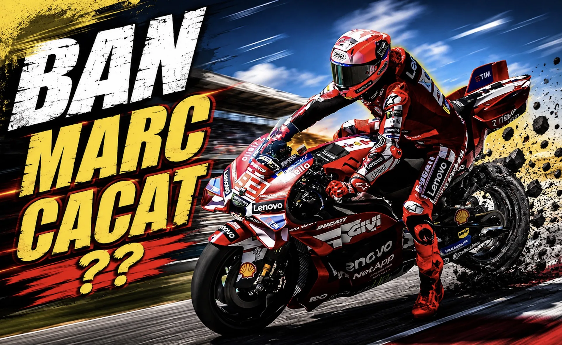 Hancur Sprint Race Silverstone..Marquez Dapat Ban Cacat !?