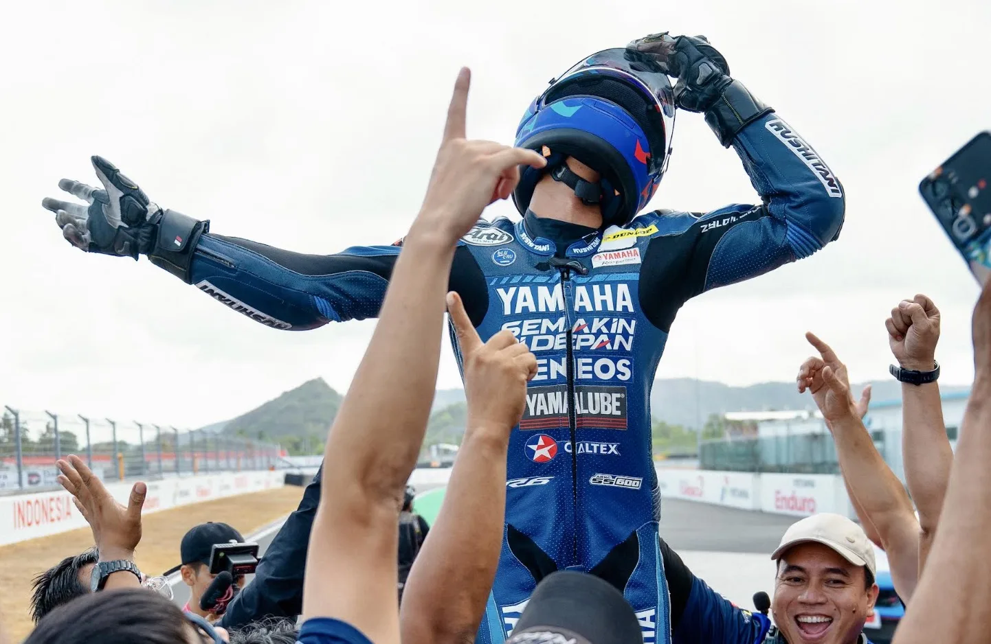 Cetak Sejarah Baru! Yamaha Racing Indonesia Raih Kemenangan Race Perdana SS600 ARRC