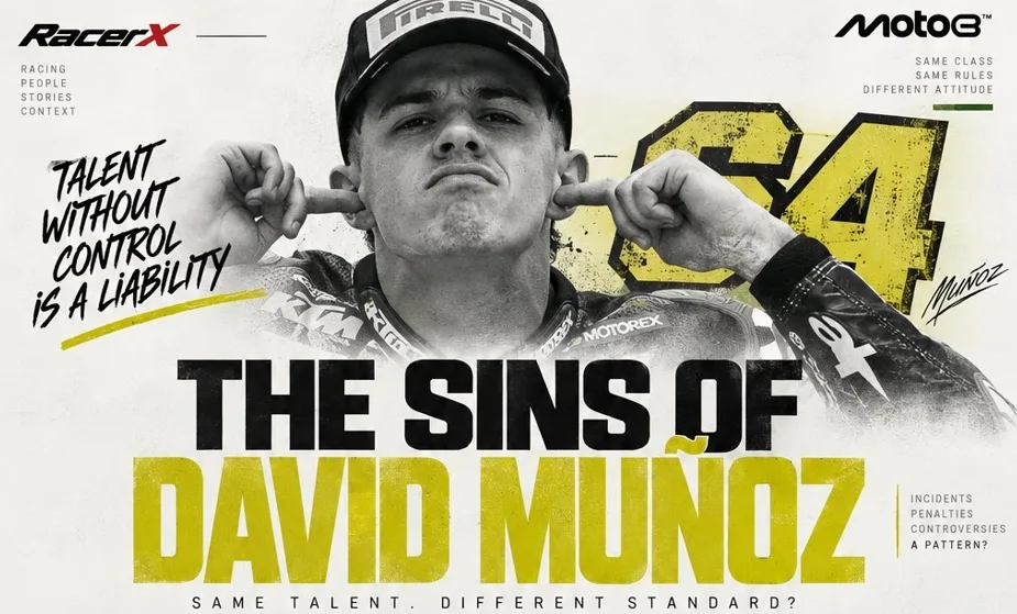 Media Luar membedah Kotornya David Munoz….Dirty Rider musuh Veda Ega !!
