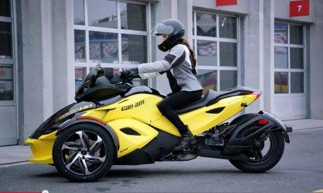 1393026748_Danica-Patrick-takes-a-turn-on-a-Can-Am-Spyder-RS-S
