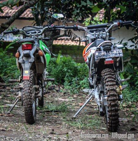 KLX150 vs Viar CrossX200 (5)