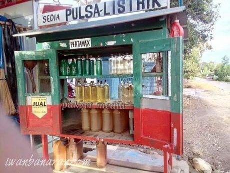 penjual eceran jual pertamax