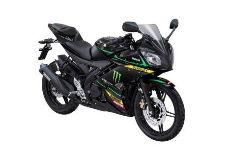 YZF-R15 Monster Yamaha Tech 3 Livery