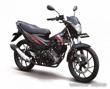 SATRIA F150 S-Black Red -2