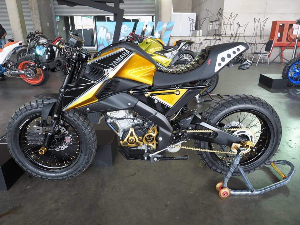 Yamaha m Slaz кастом